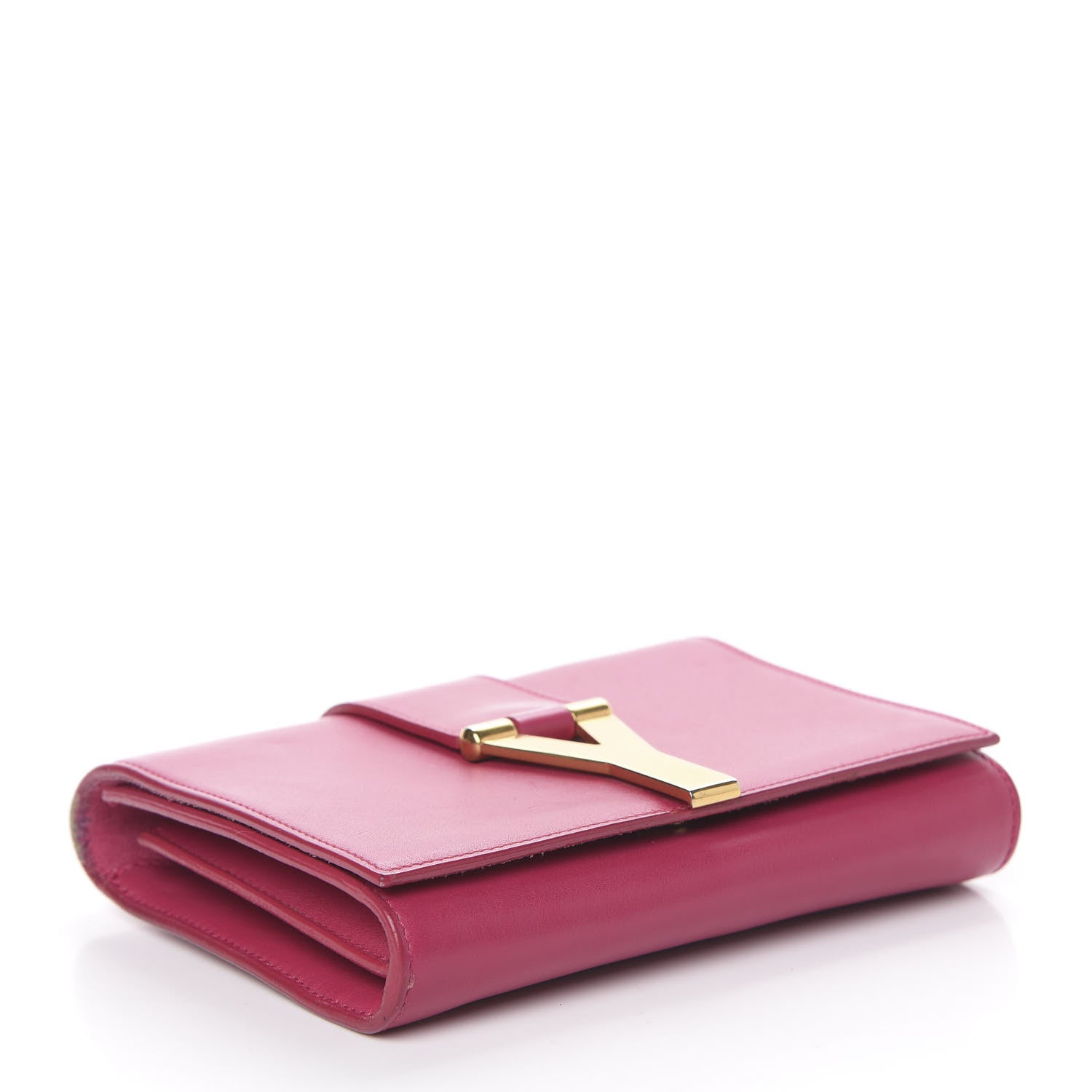 Saint Laurent Calfskin Small Classic Y Satchel Fuchsia 4 of 17
