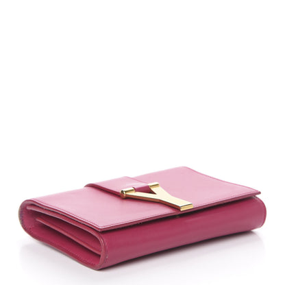 Saint Laurent Calfskin Small Classic Y Satchel Fuchsia 4 of 17