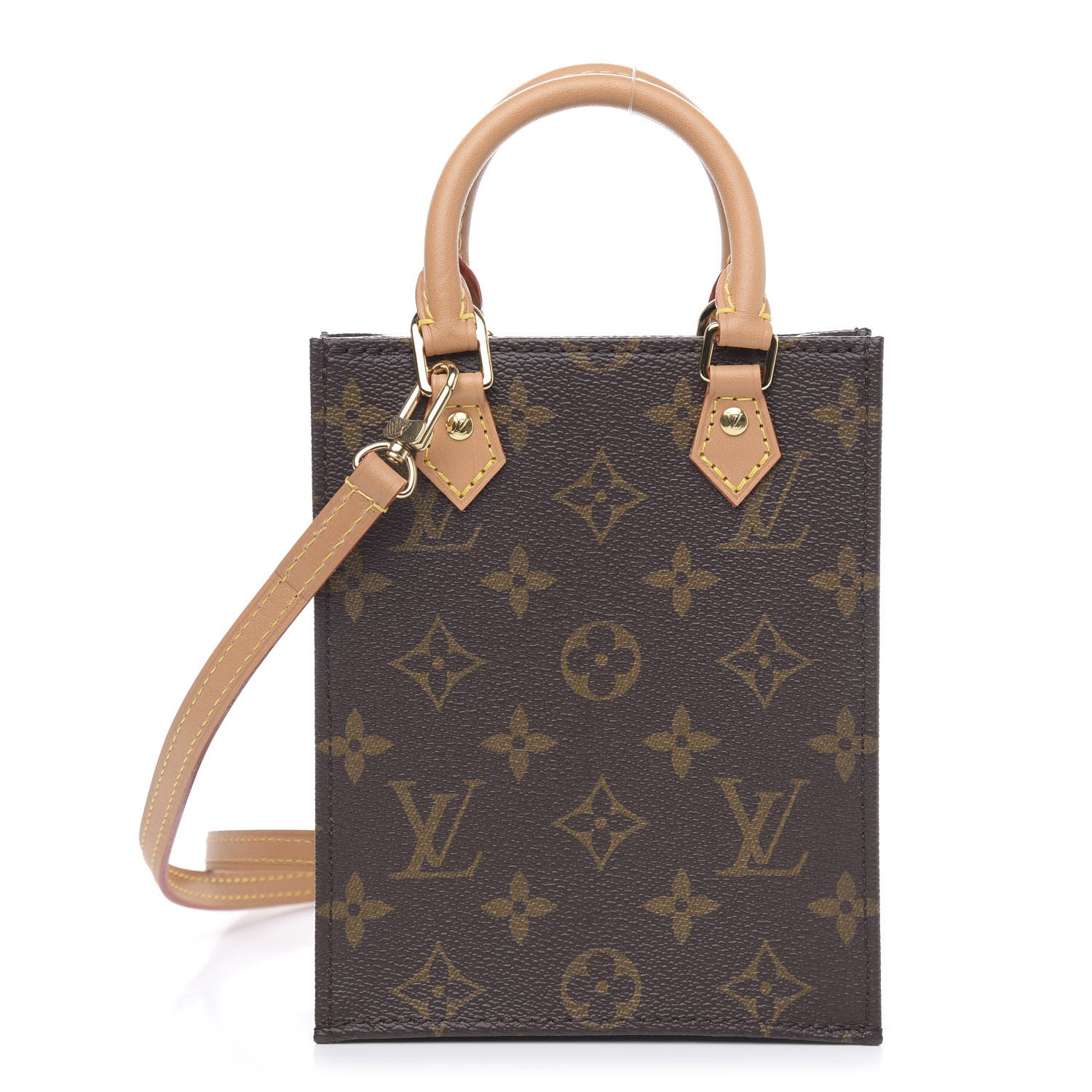 Louis Vuitton Monogram Petit Sac Plat 1 of 9