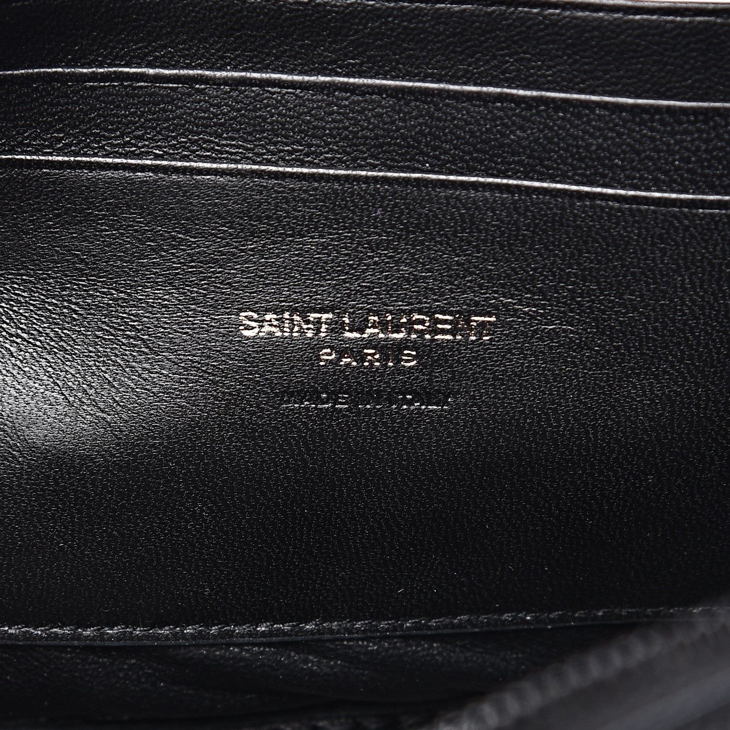 Saint Laurent Grain De Poudre Matelasse Monogram Mini Lou Camera Bag Black 5 of 8