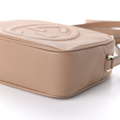 Gucci Pebbled Calfskin Small Soho Disco Bag Rose Beige 7 of 10