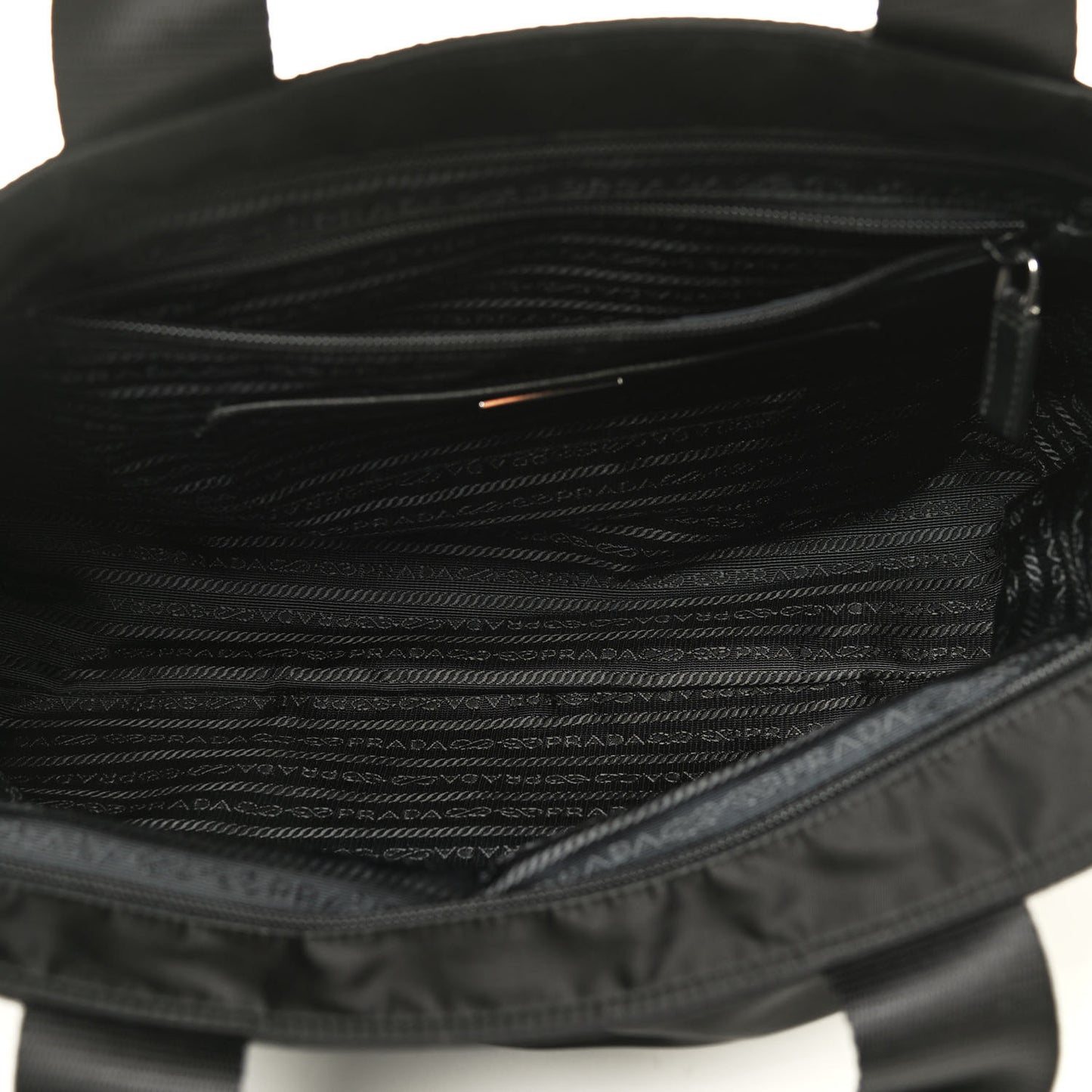 Nylon Vela Tote Black