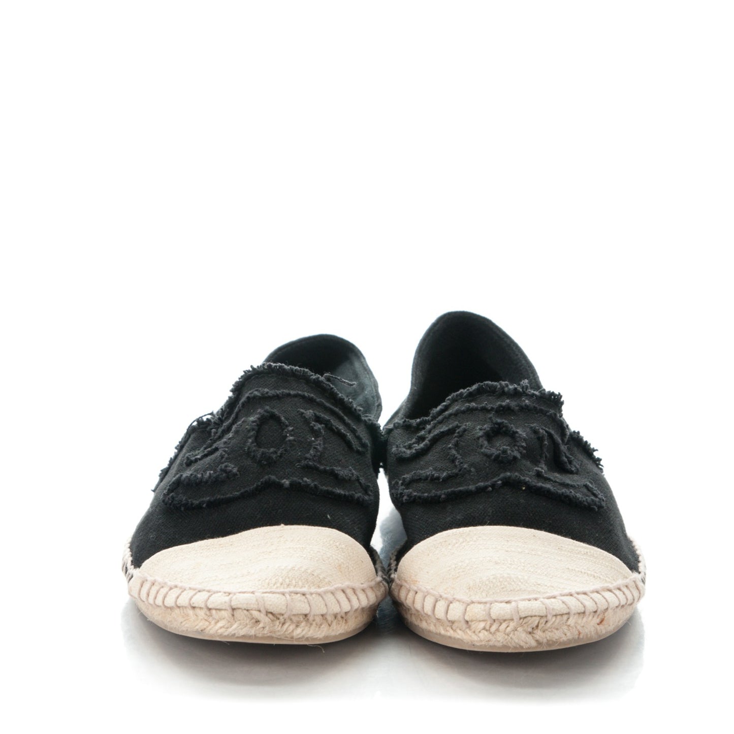Canvas CC Espadrilles 40 Black Beige