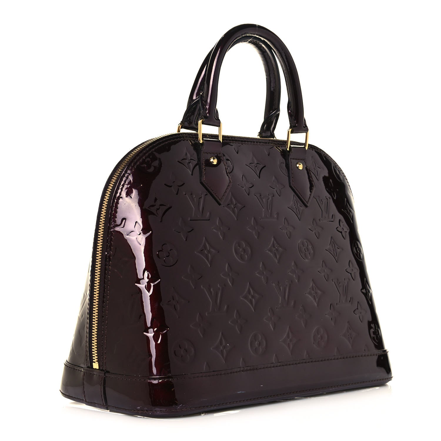 Louis Vuitton Vernis Alma PM Amarante 4 of 18