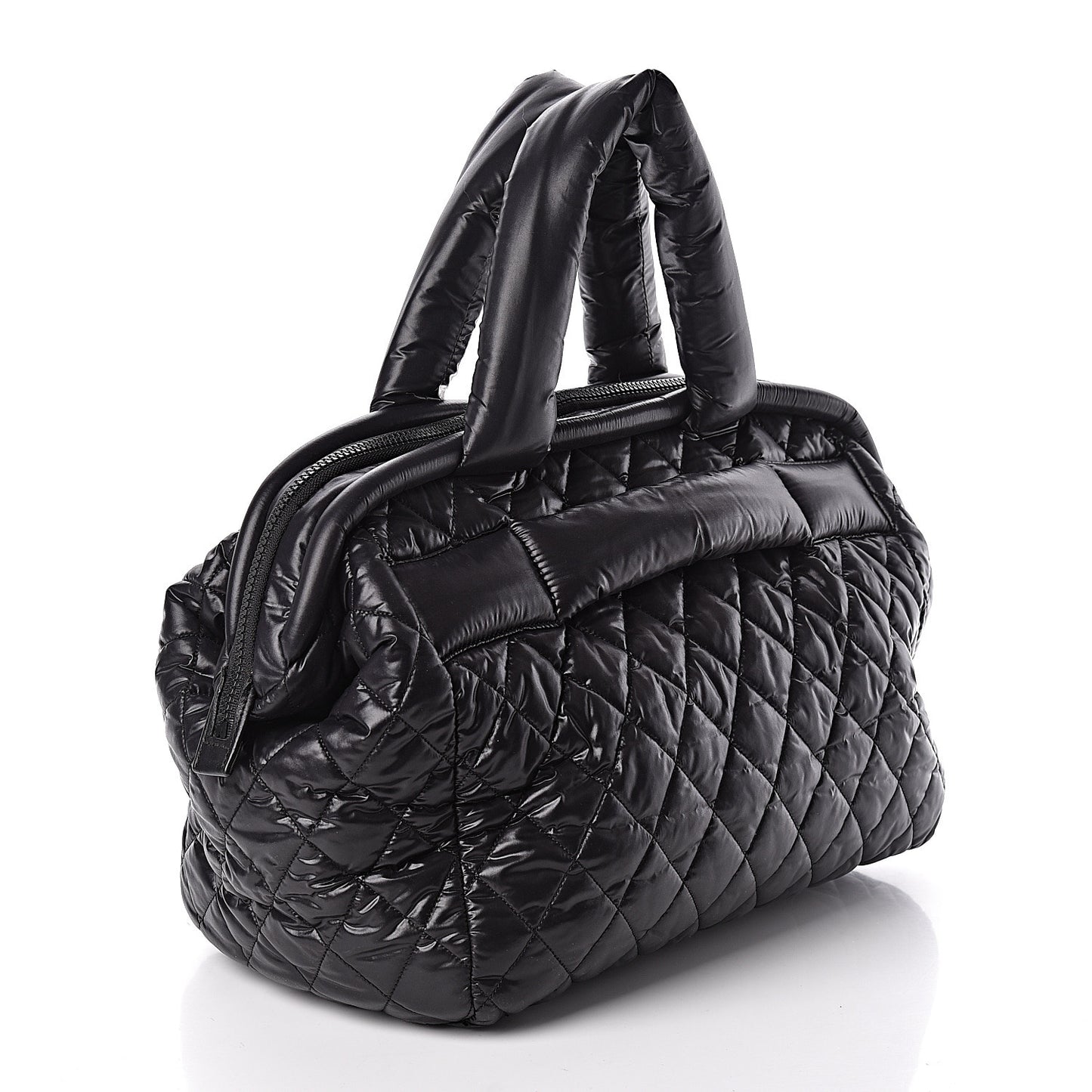 Nylon Coco Cocoon Bowler Black
