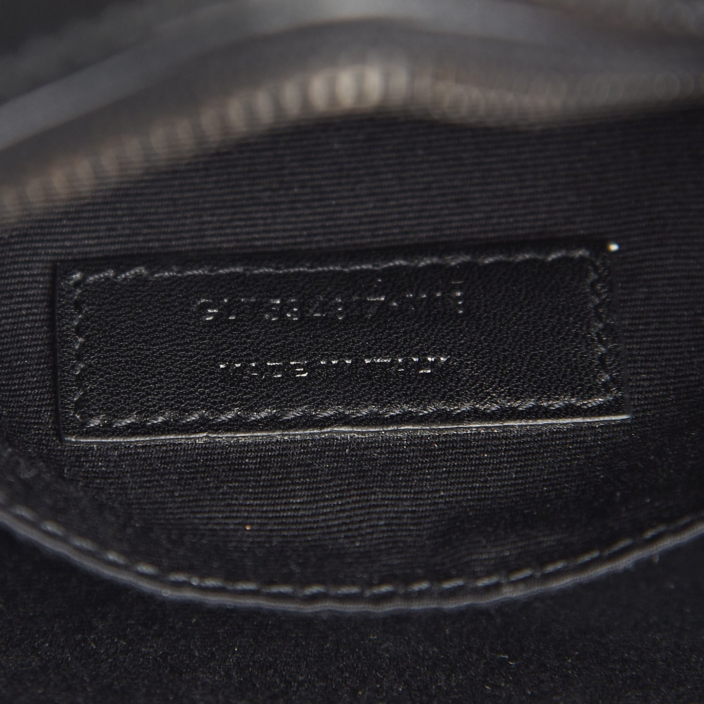Calfskin Matelasse Monogram Lou Belt Bag Black