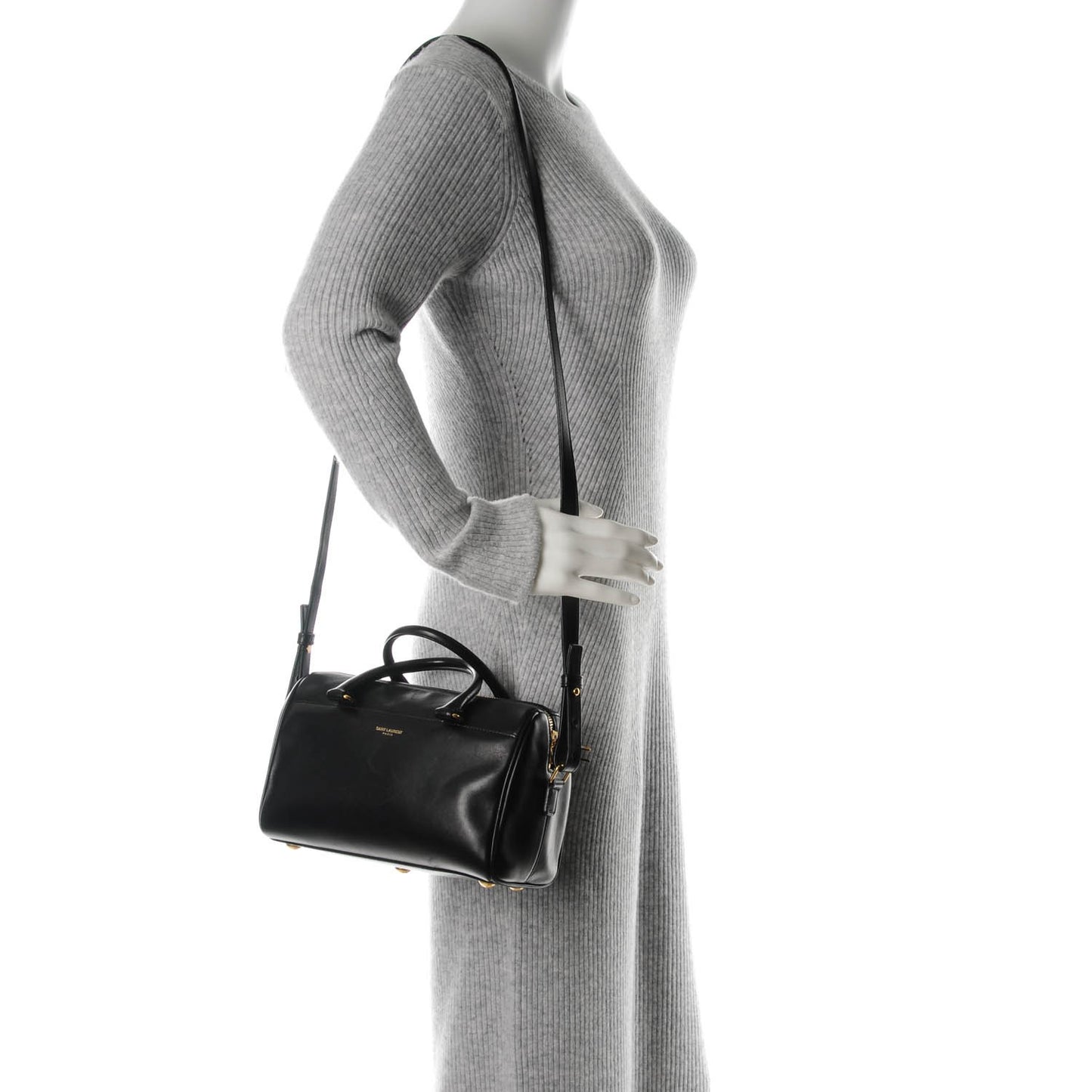 Calfskin Classic Baby Duffle Black