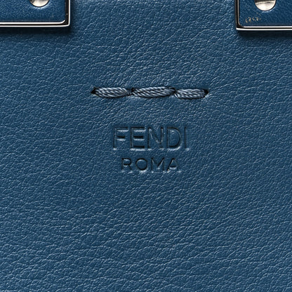 Fendi Vitello Dolce Century Petite 3Jours Tote Pavone 10 of 11