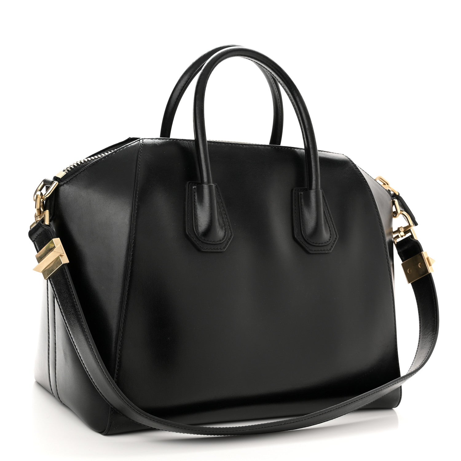 Givenchy Shiny Lord Calfskin Medium Antigona Black 3 of 11
