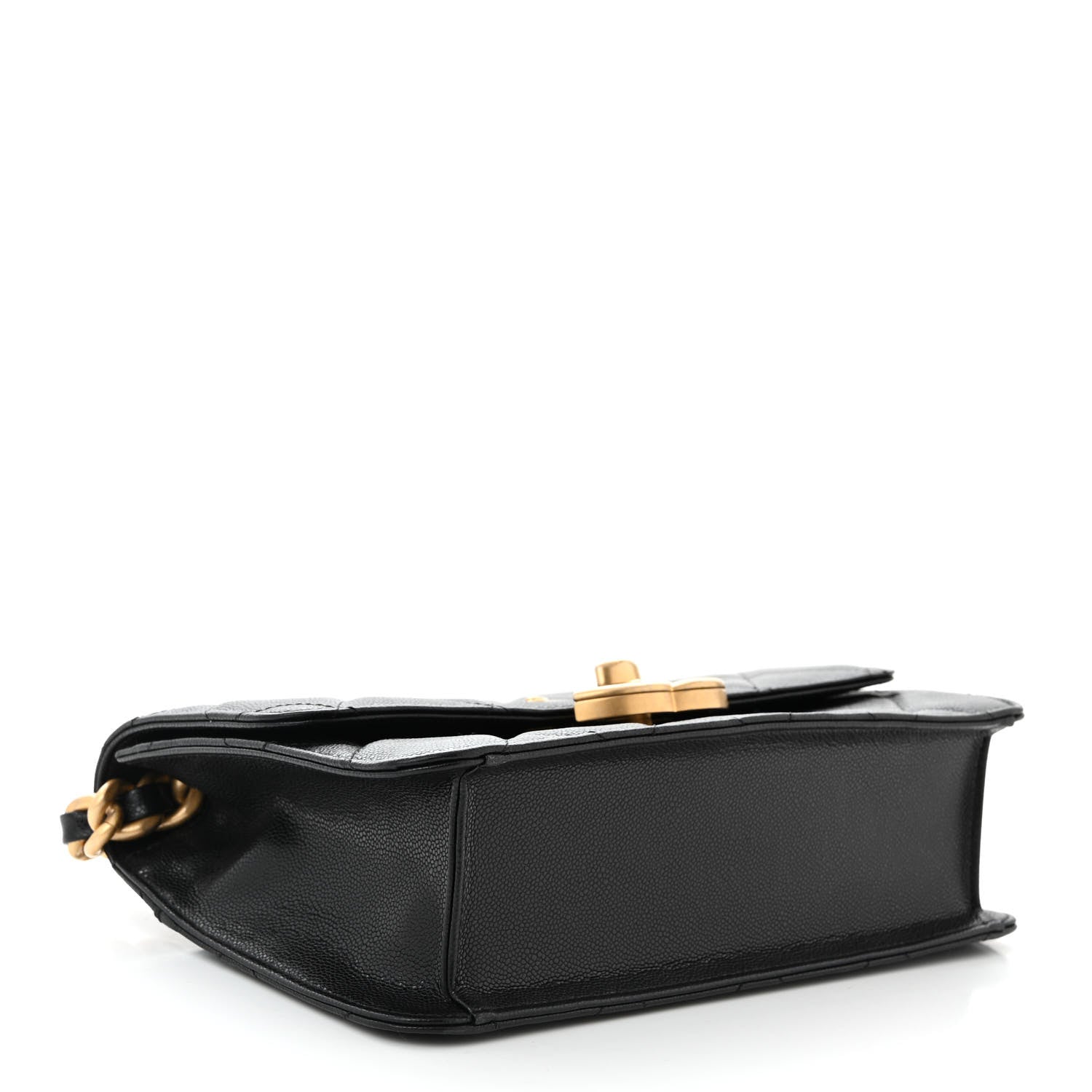 Chanel Shiny Caviar Quilted Small Flap Black 4 of 11