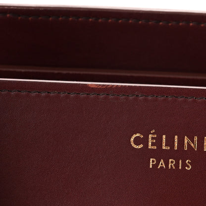 Celine Bullhide Calfskin Micro Bi-Color Luggage Vermillion 12 of 13