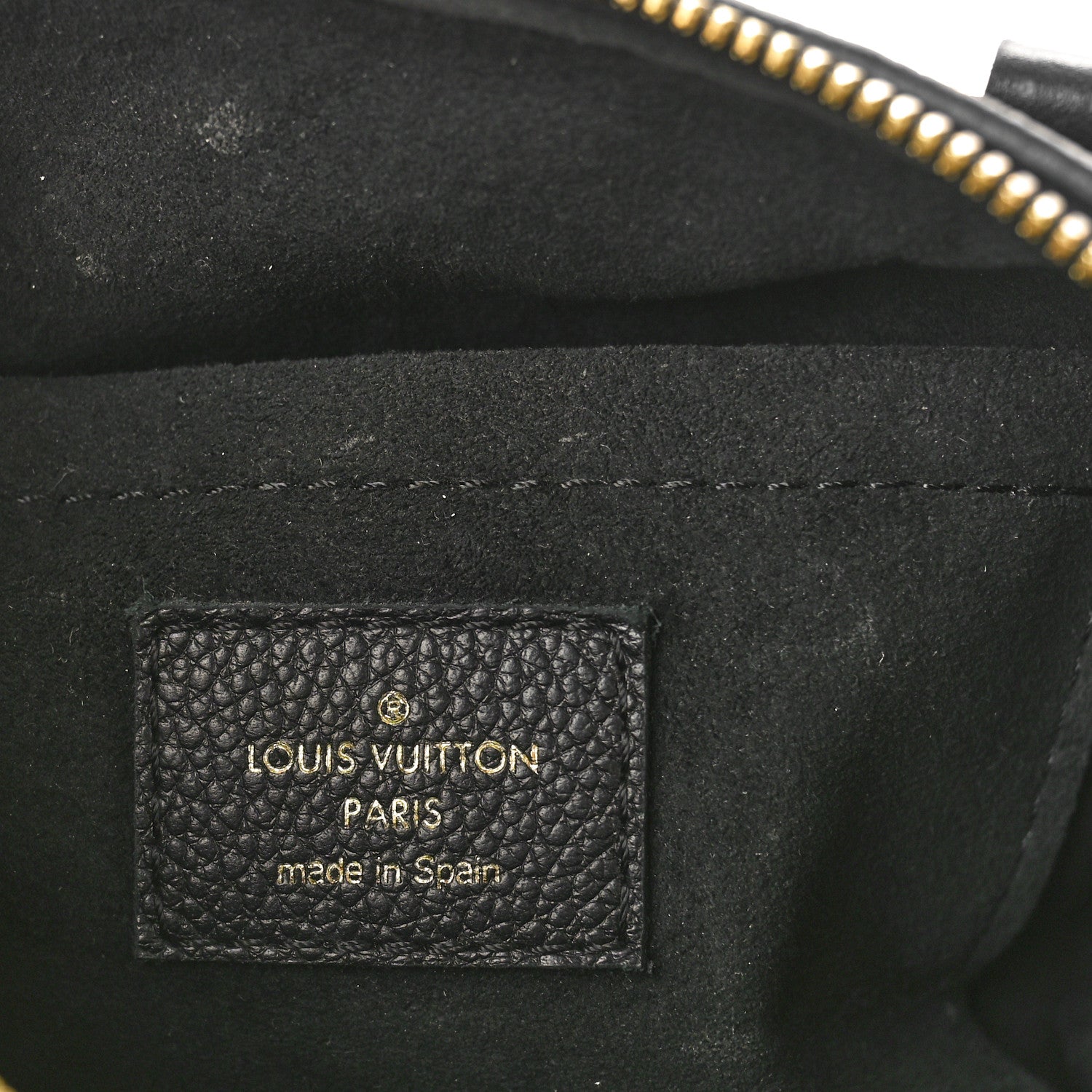 Louis Vuitton Empreinte Monogram Giant Speedy Bandouliere 20 Black 6 of 10