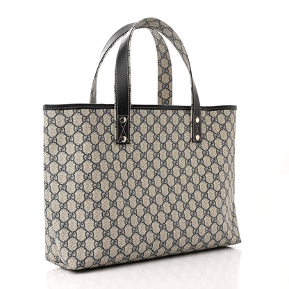 Gucci GG Plus Monogram Medium Signature Web Loop Tote Navy 2 of 10