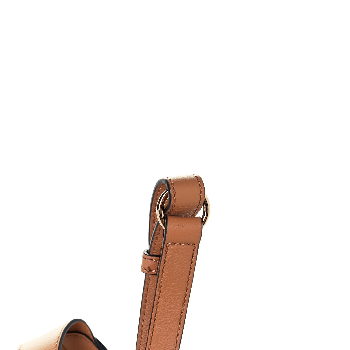 Calfskin La Medusa Medium Hobo Crossbody Brown