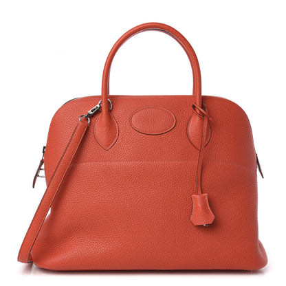 Hermes Taurillon Clemence Bolide 35 Rose Jaipur 1 of 10