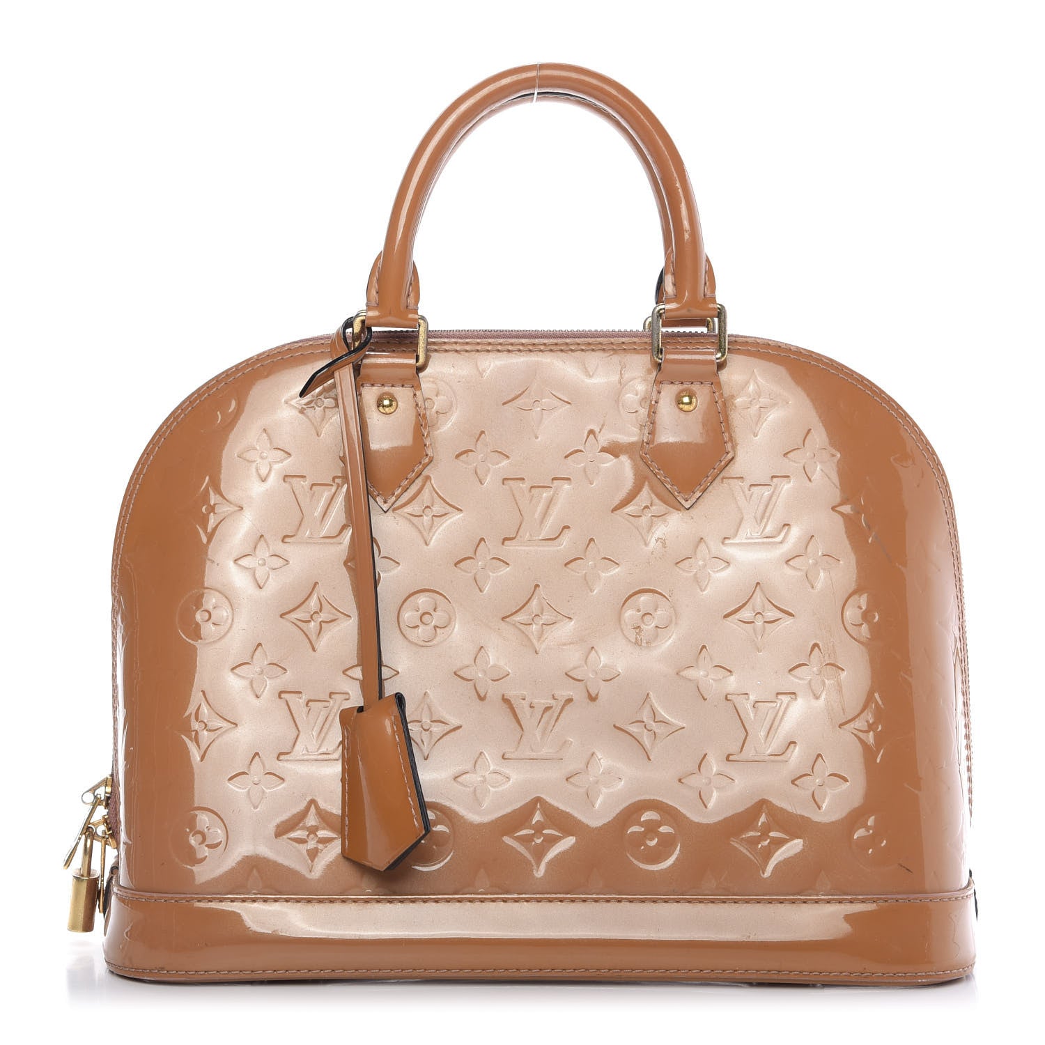 Louis Vuitton Vernis Alma PM Rose Velours 1 of 8