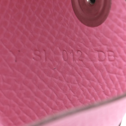 Hermes Epsom Calvi Card Case 5P Pink 7 of 11