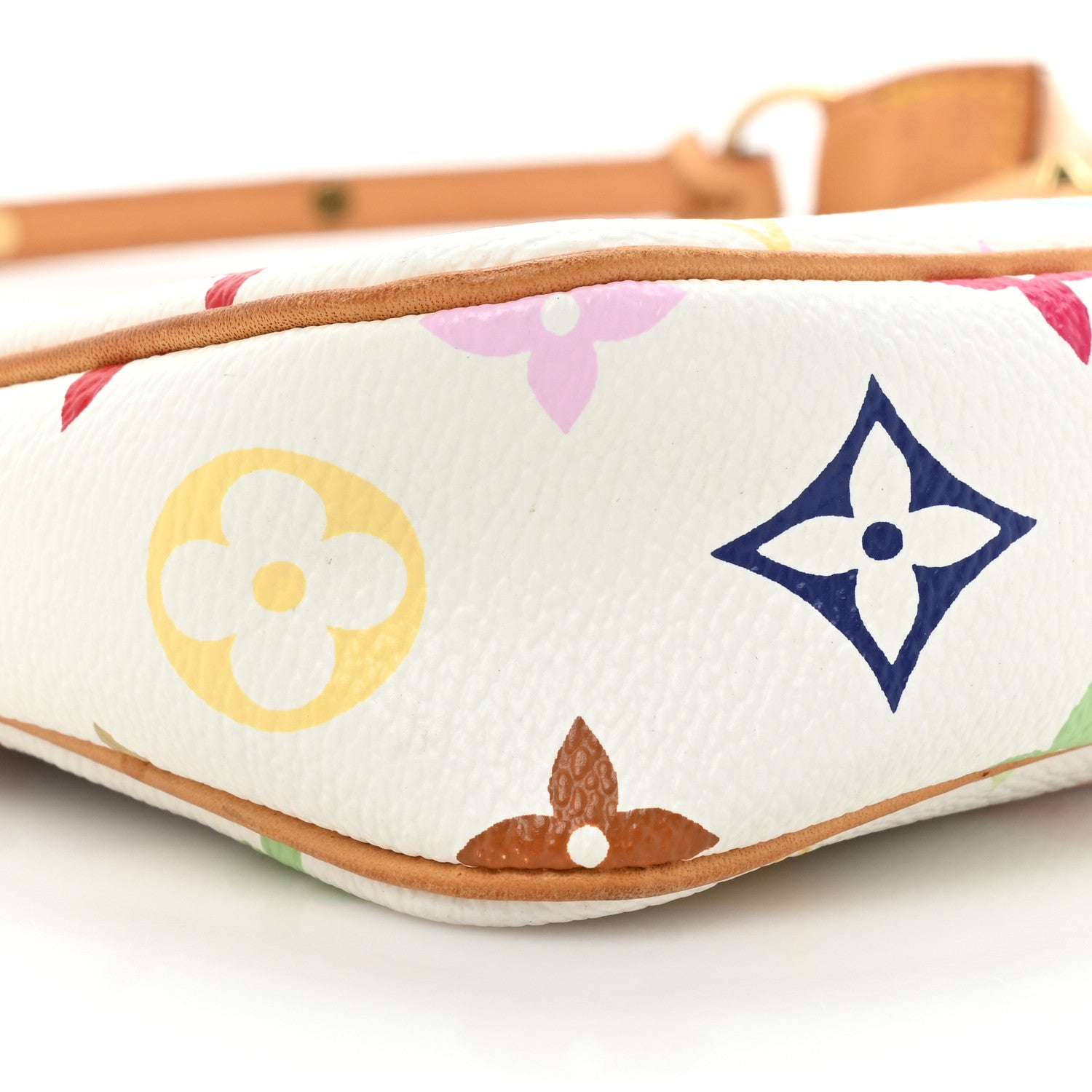 Louis Vuitton Monogram Multicolor Pochette Accessories White 8 of 14