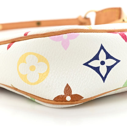 Louis Vuitton Monogram Multicolor Pochette Accessories White 8 of 14