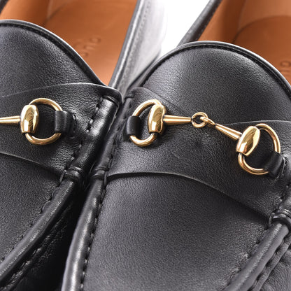 Gucci Calfskin Womens 1953 Horsebit Loafers 36 Black 9 of 10