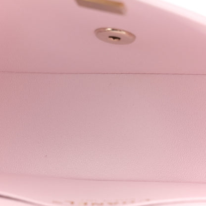 Chanel Lambskin Quilted Mini Top Handle Rectangular Flap Light Pink 6 of 14