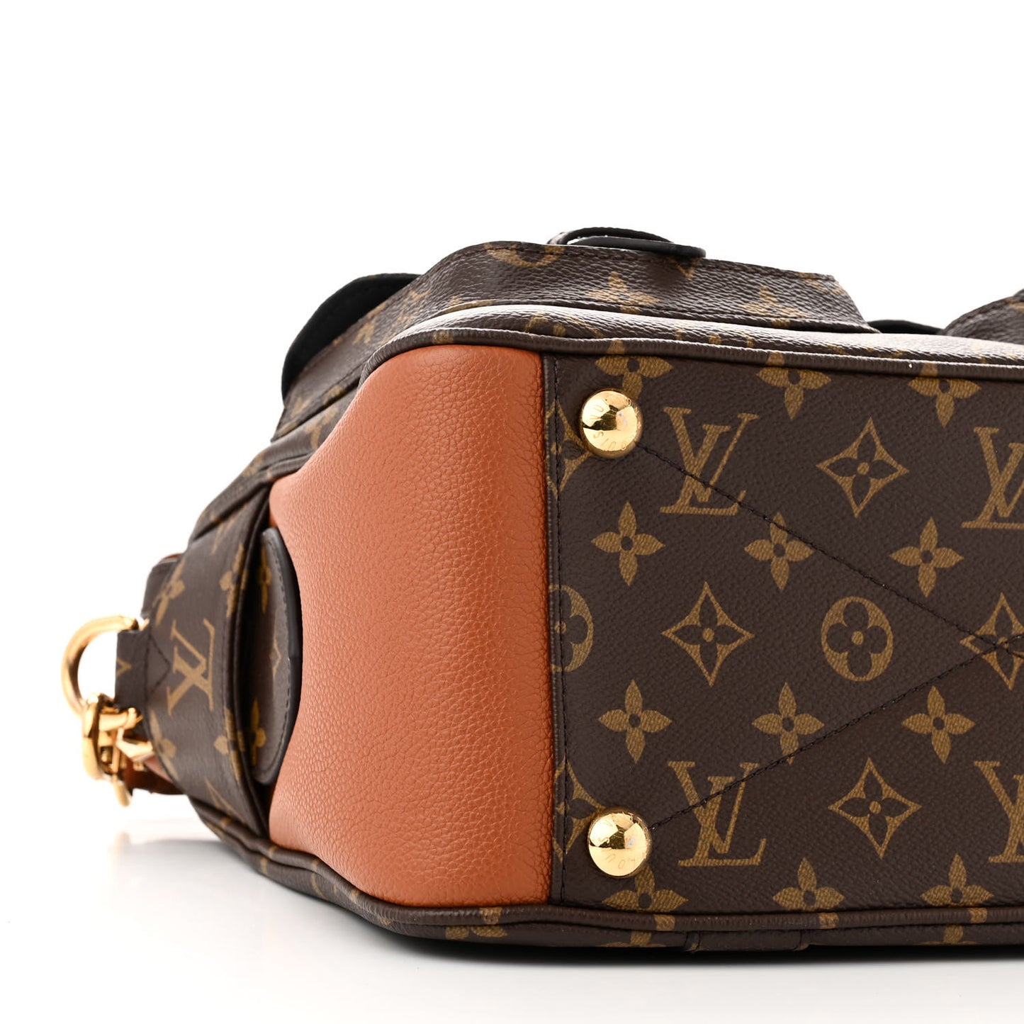 LOUIS VUITTON Monogram Manhattan NM Caramel