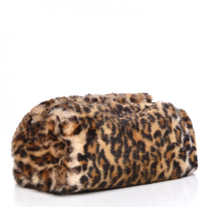 Dolce & Gabbana Faux Fur Leopard Print Medium Miss Sicily Satchel 4 of 6