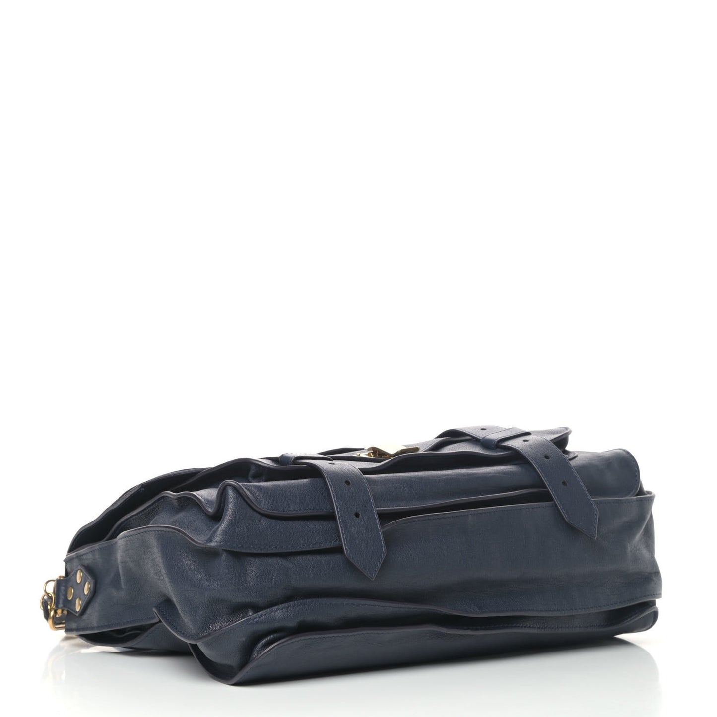 Lambskin Large PS1 Satchel Midnight