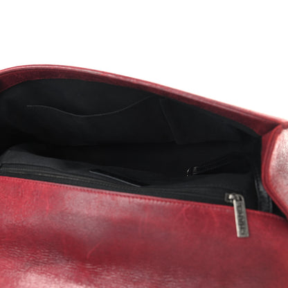 Chanel Chesterfield Quilted Large Celtic Boy Flap Red 5 of 14