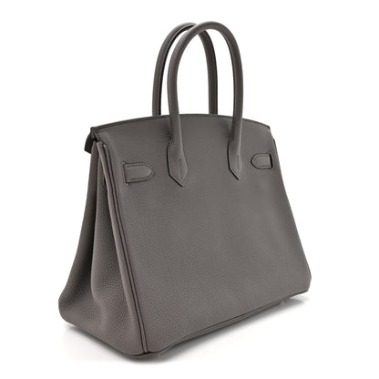 Hermes Togo Birkin 30 Etain 3 of 12