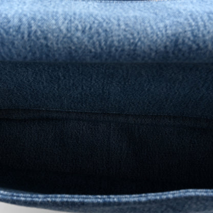 Chanel Denim Souplissimo Maxi Flap Blue 5 of 11