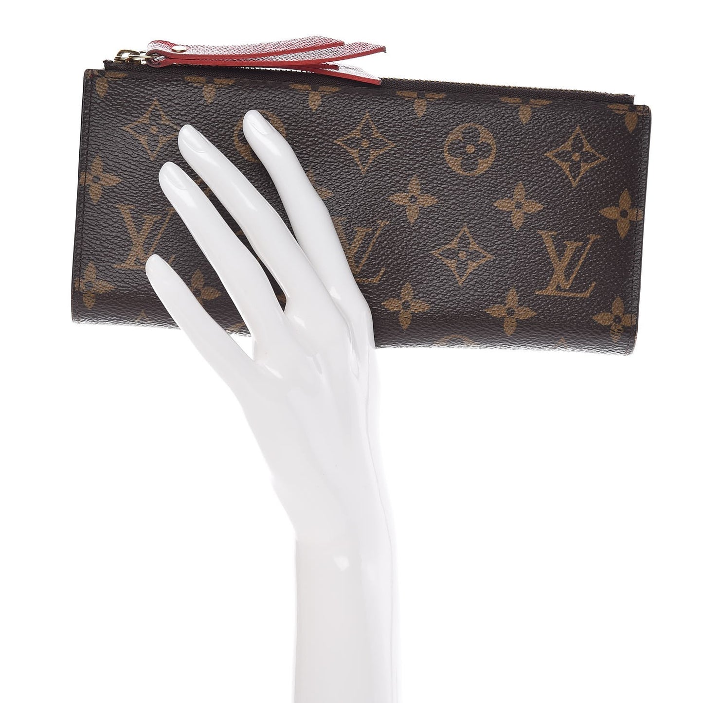 Monogram Adele Wallet Coquelicot