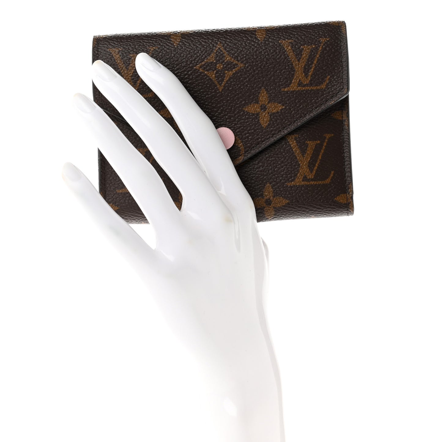 Monogram Victorine Wallet Rose Ballerine