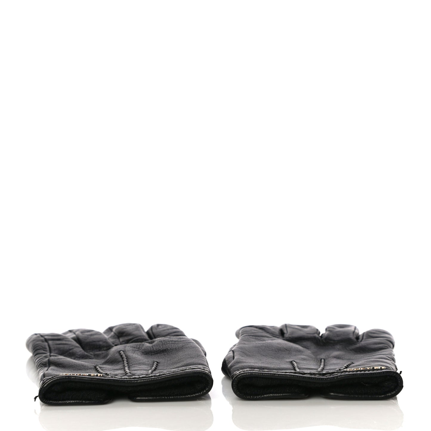 Donna Nappa Gloves 7.5 Black