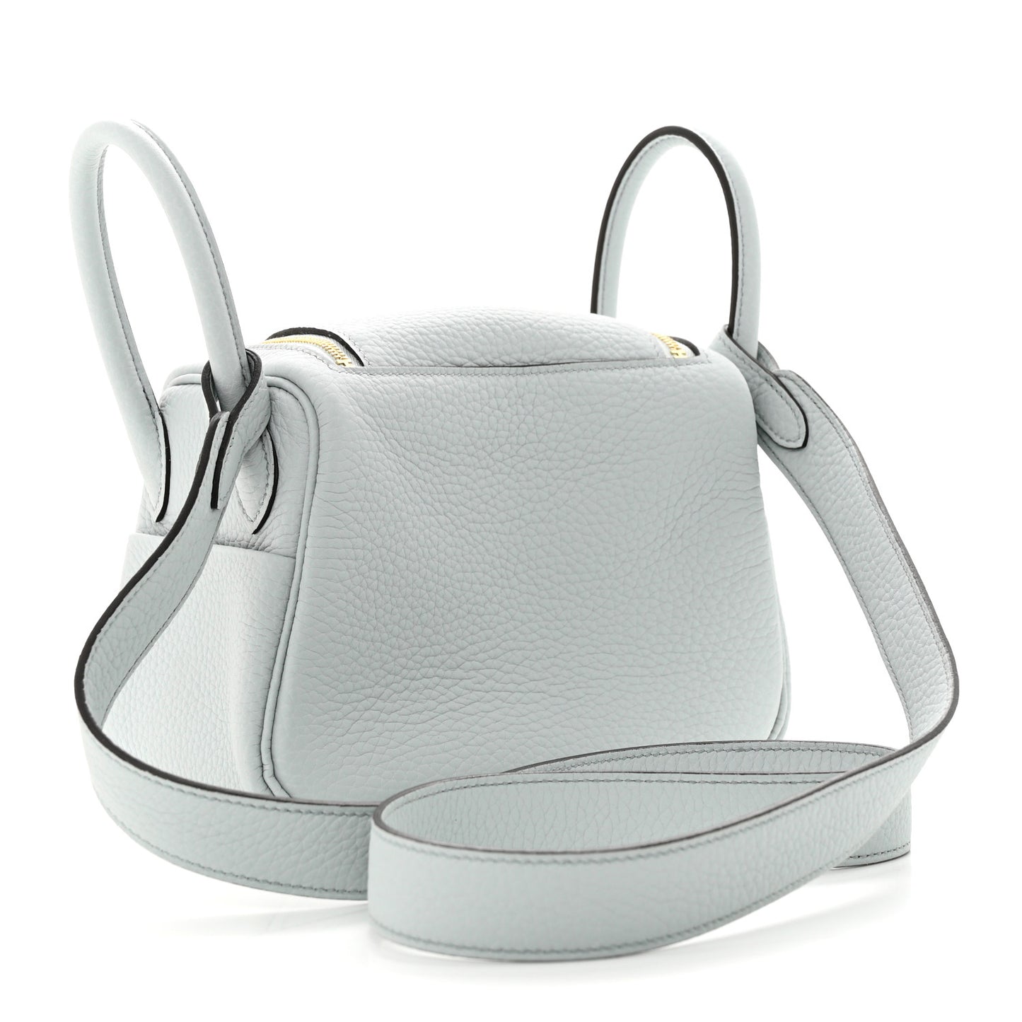Taurillon Clemence Mini Lindy 20 Bleu Pale