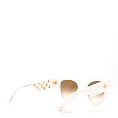 Louis Vuitton Acetate Sunglasses Z1462W White 4 of 6