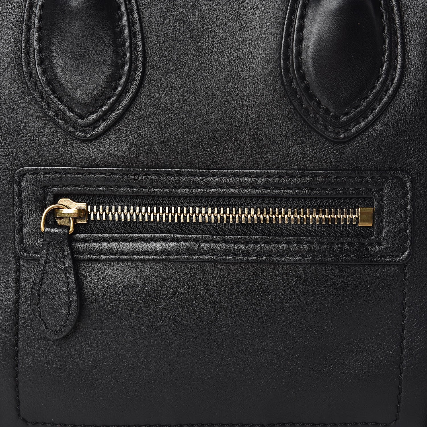 Celine Smooth Calfskin Micro Luggage Black 17 of 17