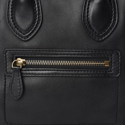 Celine Smooth Calfskin Micro Luggage Black 17 of 17