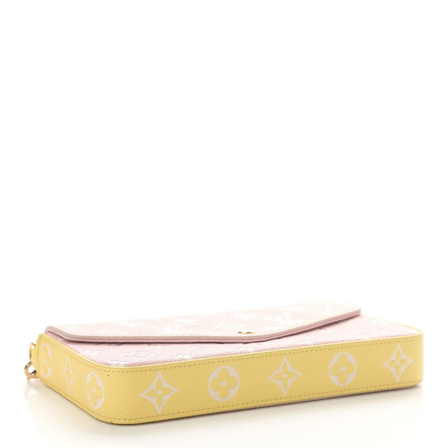 Empreinte Spring in the City Felicie Pochette Chain Wallet Pink Beige Yellow