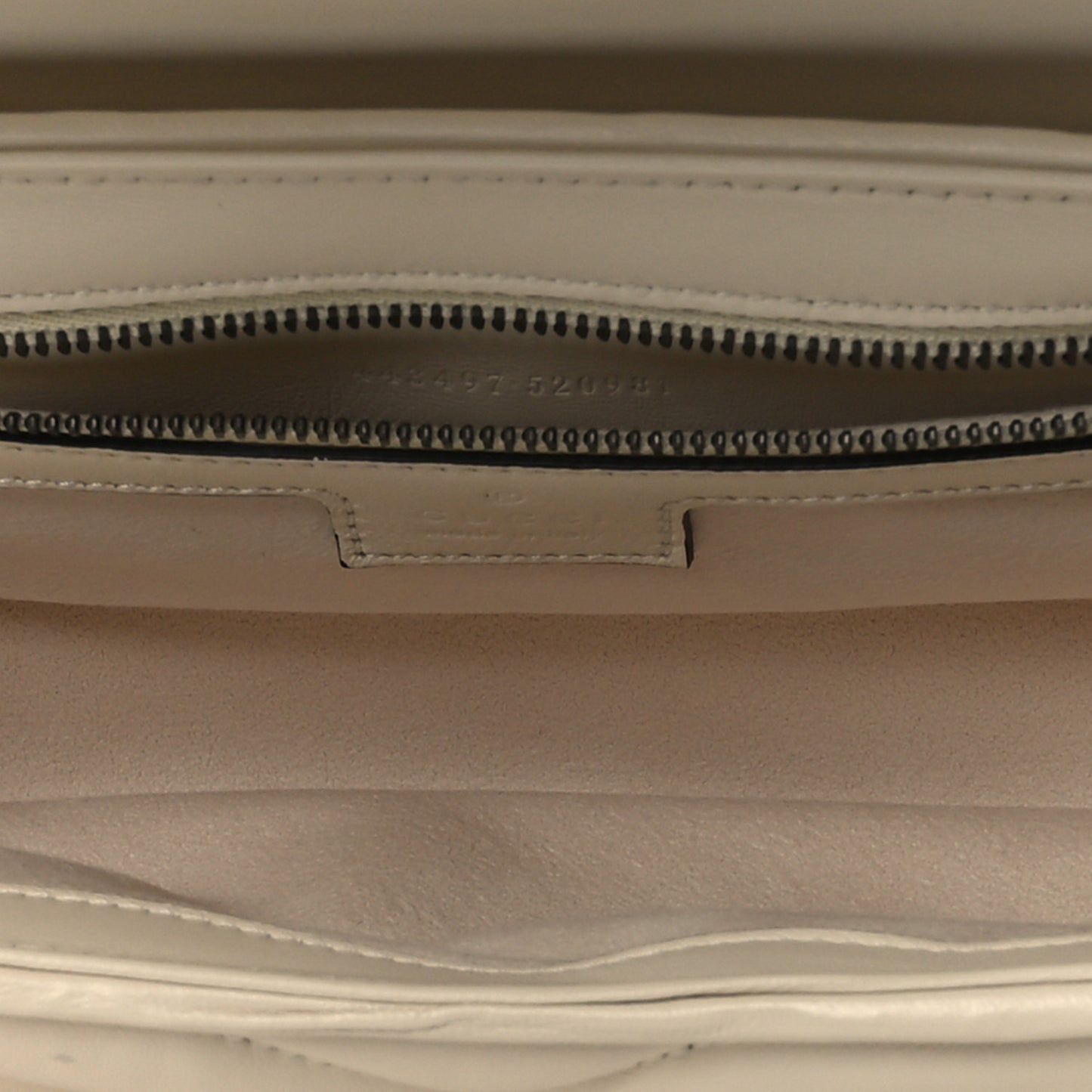 Nappa Matelasse Double G Studs Small Torchon GG Marmont Shoulder Bag Mystic White