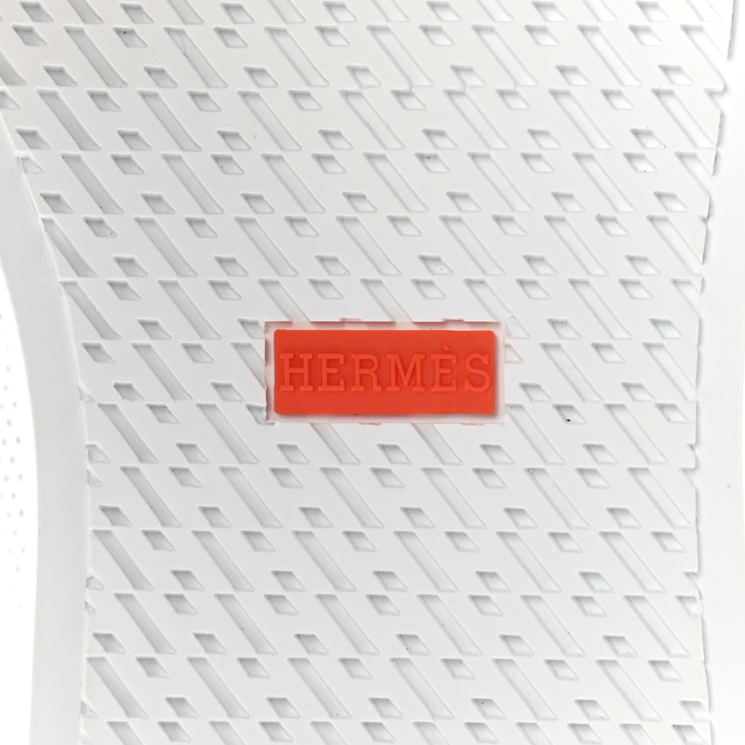 Hermes Calfskin Perforated Day Sneakers 38 White 6 of 8