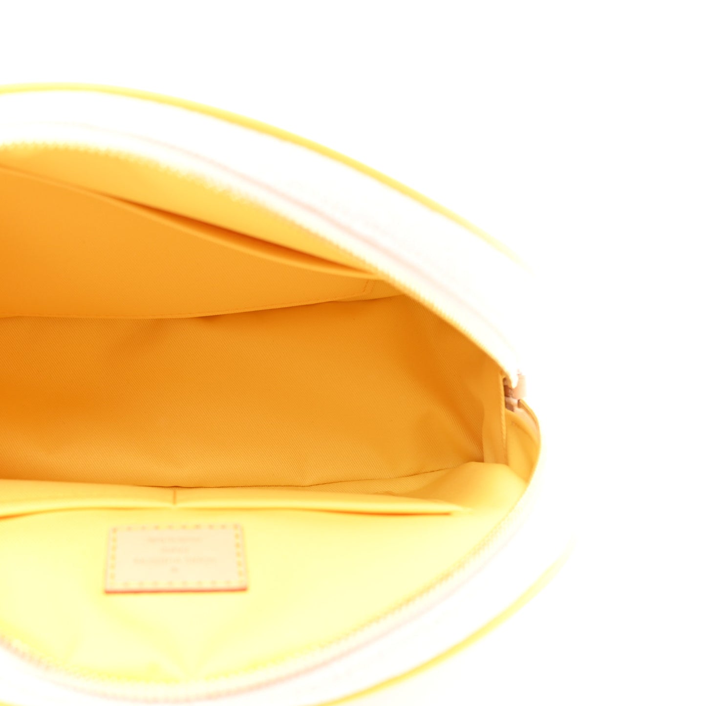 Cotton Monogram Jacquard Baby Pouch Beige