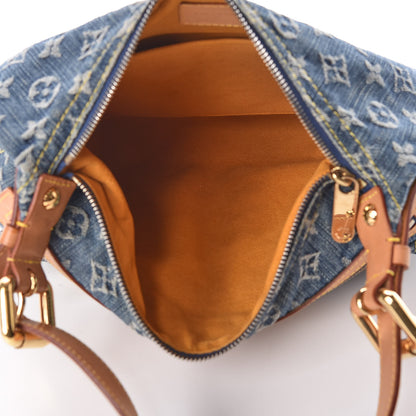 Louis Vuitton Monogram Denim Baggy PM Blue 8 of 17