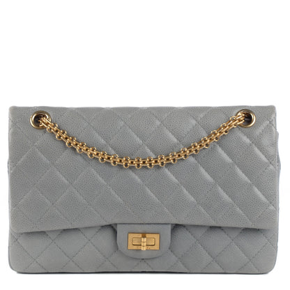 Chanel Caviar Quilted 2.55 Reissue 226 Flap Grey 1 of 8