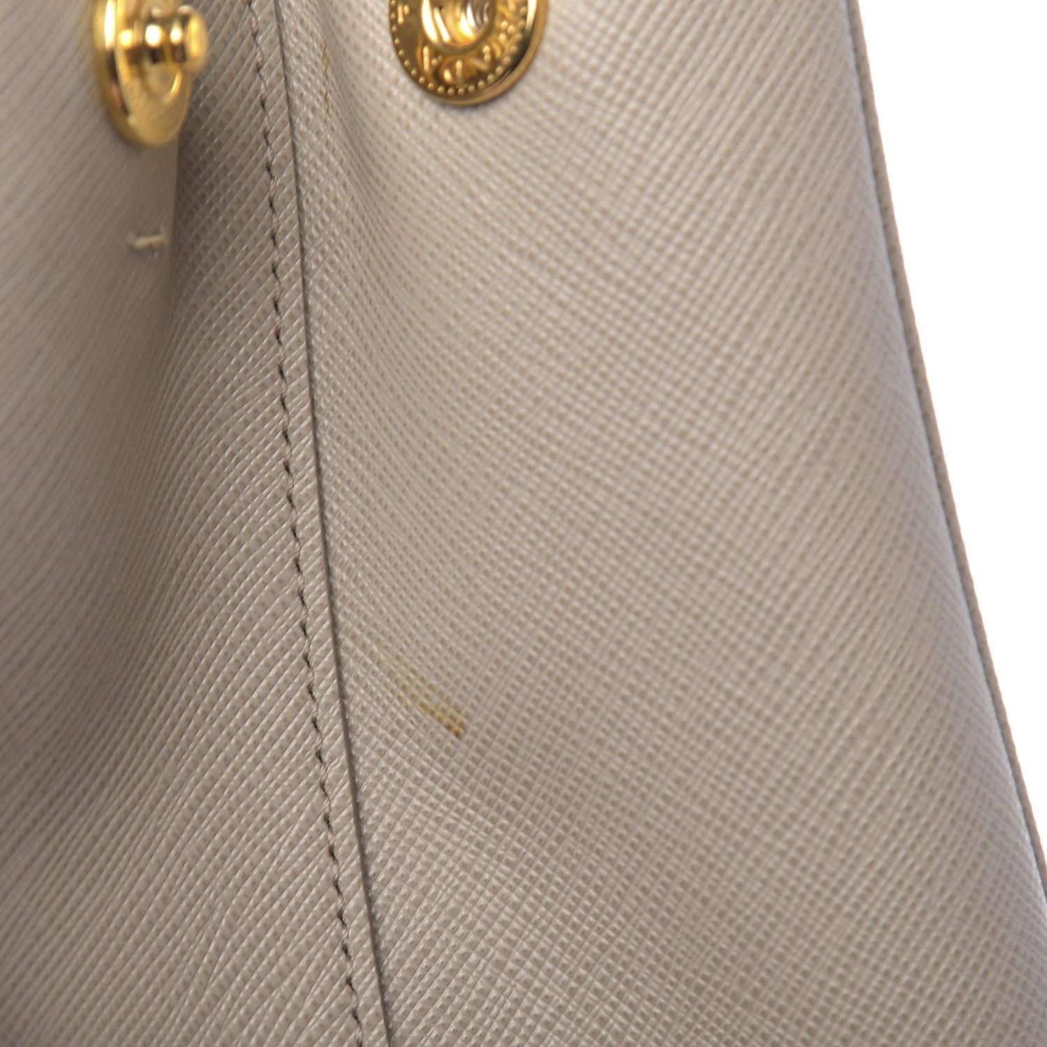 Prada Saffiano Medium Galleria Double Zip Tote Pomice 11 of 15