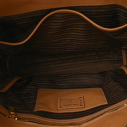 Prada Vitello Daino Shopping Tote Sughero 4 of 8