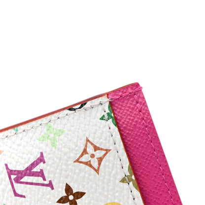 Louis Vuitton LV X TM Monogram Multicolor Card Holder Kawaii Pink 8 of 9