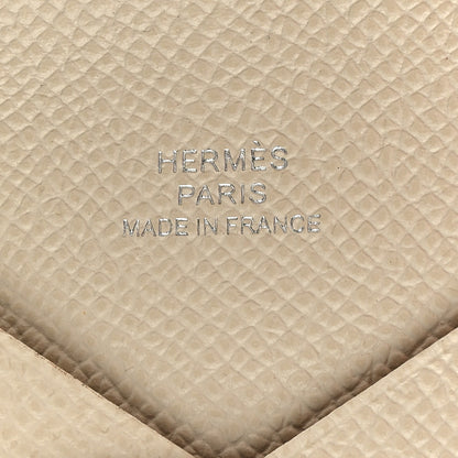 Hermes Epsom Calvi Card Case Craie 5 of 5