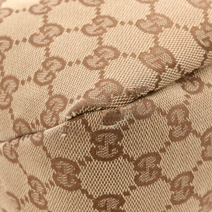 Gucci Monogram Medium Horsebit Chain Hobo Dark Brown 13 of 18