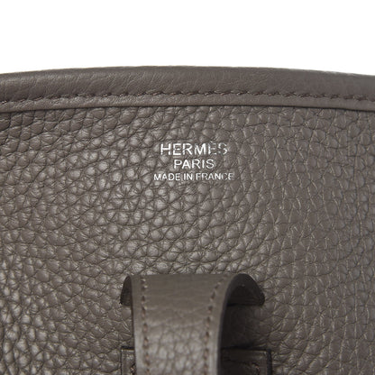 Hermes Taurillon Clemence Evelyne III PM Etain 6 of 9